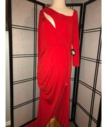 QUUM Womans Red  Plus Size Casual Dress-Brand New-SHIPS N 24 HOURS - €67,77 EUR