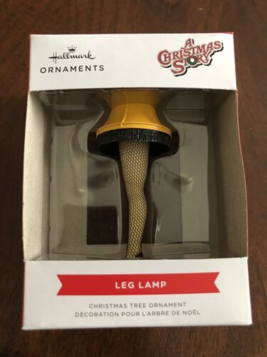 NIB Hallmark A Christmas Story Leg Lamp Christmas Tree Holiday Ornament - £9.03 GBP