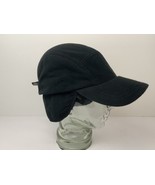 Vintage Turtle Fur 5 Panel Fleece Cap Ear Flaps Winter Hat Black XL Exce... - £35.16 GBP