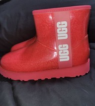 UGG Classic Clear Mini Women&#39;s Boots Pink/Red US Size 6 - £54.79 GBP
