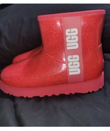 UGG Classic Clear Mini Women&#39;s Boots Pink/Red US Size 6 - £55.52 GBP