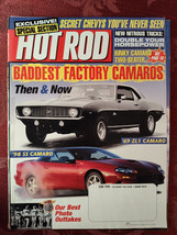 Rare Hot Rod Car Magazine June 1998 Baddest Factory Chevy Camaros - £11.49 GBP