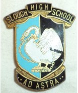 Slough High School Pin Ad Astra 1 1/2&quot; x 2&quot; - $2.96