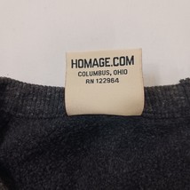 Homage Ohio State RN#122964 Women's Black Cropped Pullover Sweatshirt Size Small image 4