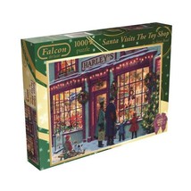 Falcon de Luxe - Santa Visits The Toy Shop Christmas Jigsaw Puzzle (1000 Pieces) - $71.00