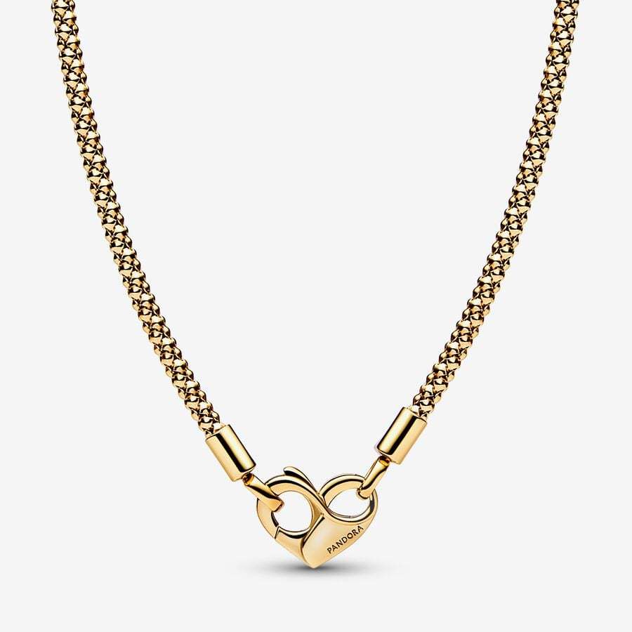 14k Gold-plated Moments Studded Chain Necklace - 362451C00-45