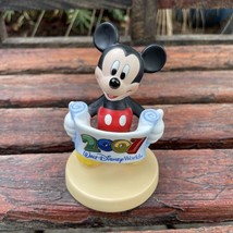Walt Disney World Vintage Mickey Mouse 2008 Banner Ceramic Porcelain Figure - $7.92