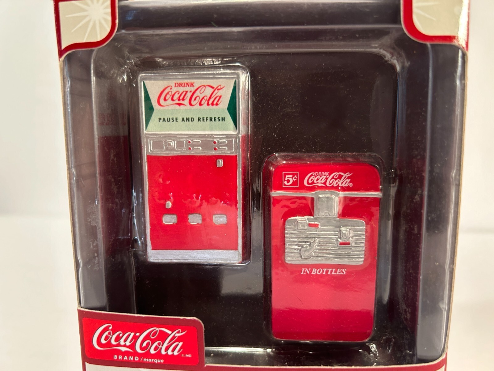 Coca-Cola Town Square Collection Christmas figure lot of 3 all in orig box x116 Item image 4