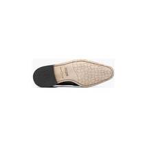 Stacy Adams Riccardi Plain Toe Oxford Shoes Animal Print Leather Black 25575-001 image 6