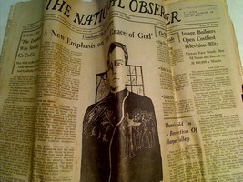 The National Observer 9/30/68 Humphrey Nixon, Generation Gap, Harper Valley PTA - £4.71 GBP