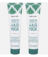 2 Pack Trader Joe&#39;s Shea Butter &amp; Coconut Oil Hair Mask 5.1 FL OZ - $16.99