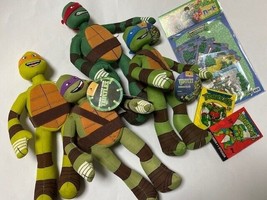 Teenage Mutant Ninja Turtles Card TMNT PP Game Carddass &amp; Plush Doll Lot... - $129.80