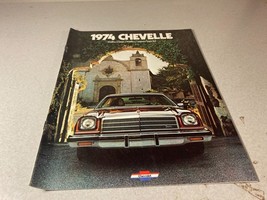 Vintage 1974 Chevrolet Chevelle Car Dealer Brochure - $13.99