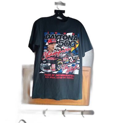 1998 Nascar Dale Earnhardt Daytona 500 Champion 50th Anniversary T-Shirt Medium - $17.40