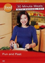 3 DVD Food Network Rachael Ray&#39;s Fun and Fast Takeout Collection 30 Minute Meals - £4.21 GBP