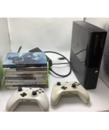 Xbox 360 E Bundle Console + 2 OEM Controllers Model 1538 Works But No Ha... - $1,469.83 MXN