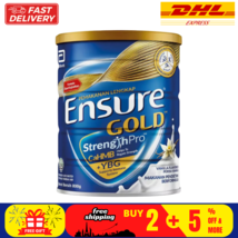 1 X Abbott Ensure Gold Vanilla 800g for Middle-Age &amp; Elderly DHL EXPRESS - £53.28 GBP