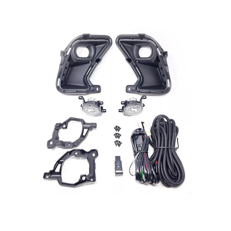 Highlander LED Fog Light Kit Switch Bezel Wire White ForToyota Grand 202... - $115.64