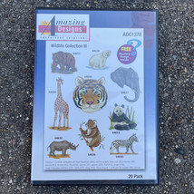 Amazing Designs Machine Embroidery Design CD - Wildlife Collection III -... - £13.96 GBP