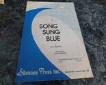 Song Sung Blue by Harry Simeone SA - $2.99
