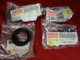 4 Yamaha Seals, Fork, NOS 1983-23 BW TW 200 350 YZ80, 22W-23145-L0-00 - $14.95