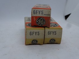Lot Of 3 General Electric Ge 6FY5 Vacuum Tubes Fast Shipping - $6.89