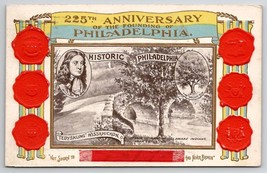 Philadelphia 225th Anniversary Founders Wk Tedyskung Wissahickon Postcard W24 - £7.92 GBP
