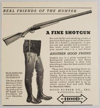 1936 Print Ad Hood Rubber Full Length Sporting Flexiboot Watertown,Massachusetts - £7.10 GBP