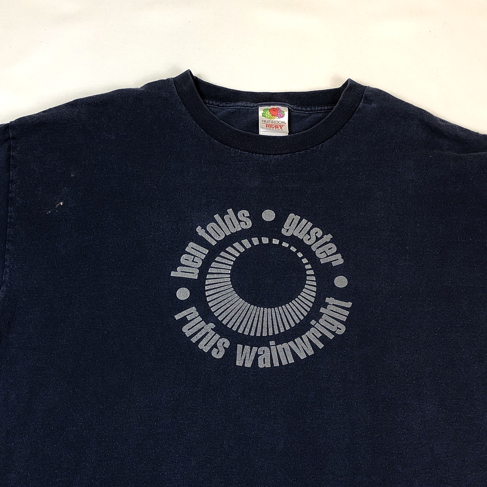 Vintage 2004 Ben Folds Guster Rufus Wainwright Tour Double Sided T- Shirt XL Item image 3