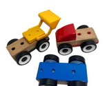 IKEA LILLABO Toy Vehicle 3 Pc Set Kids Cars and Digger Truck Replacement... - £8.63 GBP
