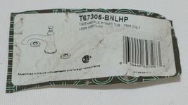 Brizo T67305BNLHP Baliza Two Handle Roman Tub Trim Only Brushed Nickel image 7
