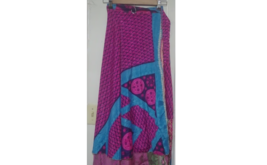 Indian Sari Wrap Skirt S331 - £15.66 GBP