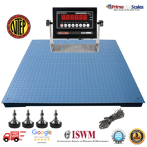 Optima Scales OP-916-4x4-10 NTEP Heavy Duty Pallet Scale 4&#39;x4&#39; 10,000 lb - $895.00