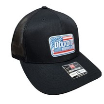 DIXXON FLANNEL - MURICA Curved Bill Trucker Snapback Hat Cap Black OS - £27.61 GBP