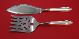 Mary Chilton by Towle Sterling Silver Fish Serving Set 2 Piece Custom Made HHWS - $132.76