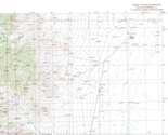 Fisher Canyon, Nevada 1987 Vintage USGS Topo Map 7.5 Quadrangle Topographic - $23.99