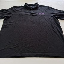 George Go Topless Polo Shirt Men&#39;s Black Short Sleeves Collared Size 2XL... - $12.46