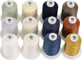 New brothread - 18 Options - Multi-Purpose 100% Mercerized Cotton Thread... - $41.97