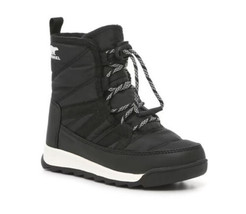 SOREL Whitney II Short Waterproof Insulated Boot, Toddler Size 10, Black, NWT - £43.31 GBP