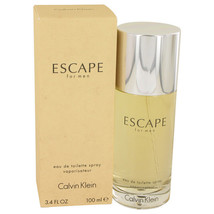Escape Cologne By Calvin Klein Eau De Toilette Spray 3.4 Oz Eau De Toilette Spr - $68.85