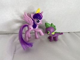My Little Pony Twilight Sparkle and Spike Figures Toy Lot Hasbro - $14.85