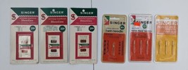 SINGER Sewing Machine Needles Vintage Assorted Lot of 6 - $28.72