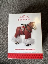 NEW Hallmark Keepsake A Pony for Christmas Ornament Series #16 2013 Brow... - £7.82 GBP