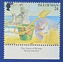 ZAYIX - 1994 - Isle of Man - #583 - MNH - Marine Life - Sand dollar - Shells - £1.20 GBP