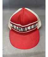 Vintage Gambles Hardware Store Mens Trucker Hat Red Snapback Mesh Baseba... - $1,135.28 MXN
