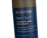 BLACKSTONE MEN&#39;S GROOMING SEA+SURF ALUMINUM FREE DEODORANT STICK 2.82 OZ... - £12.73 GBP