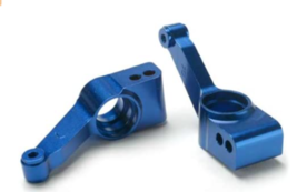 Traxxas 1952X Blue Anodized 6061-T6 Aluminum Rear Stub Axle Carriers (pair) - £19.30 GBP