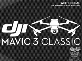 New DJI Mavic 3 Classic Window / Case Decal Drone Sticker - £7.04 GBP