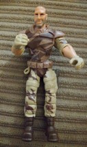 The Corps Elite Connor Bolder Bradic Lanard Action Figure 2010 Military Desert - $8.71
