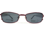 EasyFlip Brille Rahmen MOD O1073 30 Schwarz Rot Rosa Clip On Linsen 52-1... - $55.57